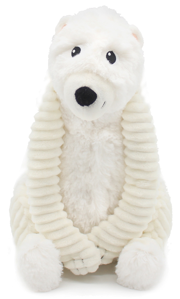 Peluche Ours Polaire Grobidou Maman et Bebe Blanc Ptipotos
